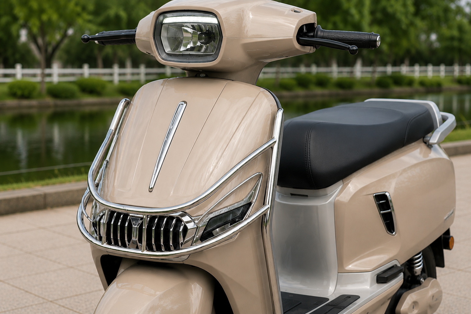 Body color and finish options for white-label EV scooter production